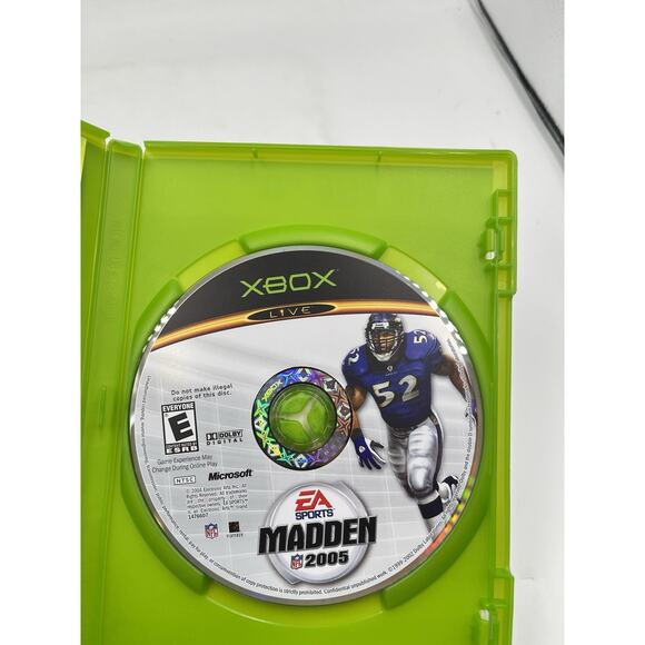 Madden NFL 2005 (Microsoft Xbox, 2004) Complete Tested - Picture 5 of 8